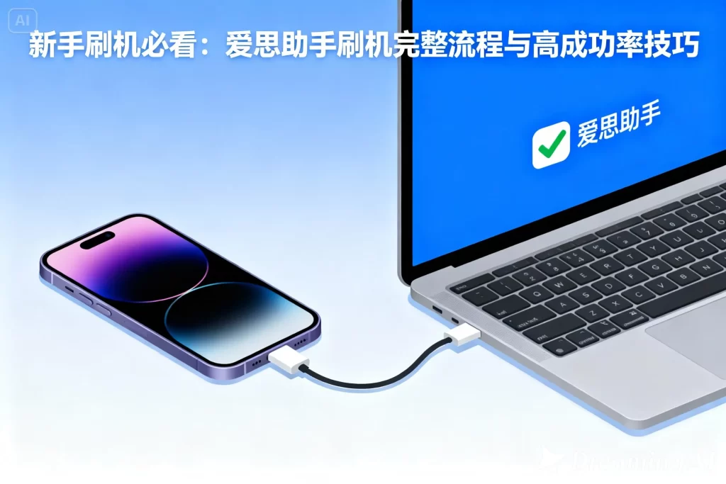 新手刷机必看：爱思助手刷机完整流程与高成功率技巧